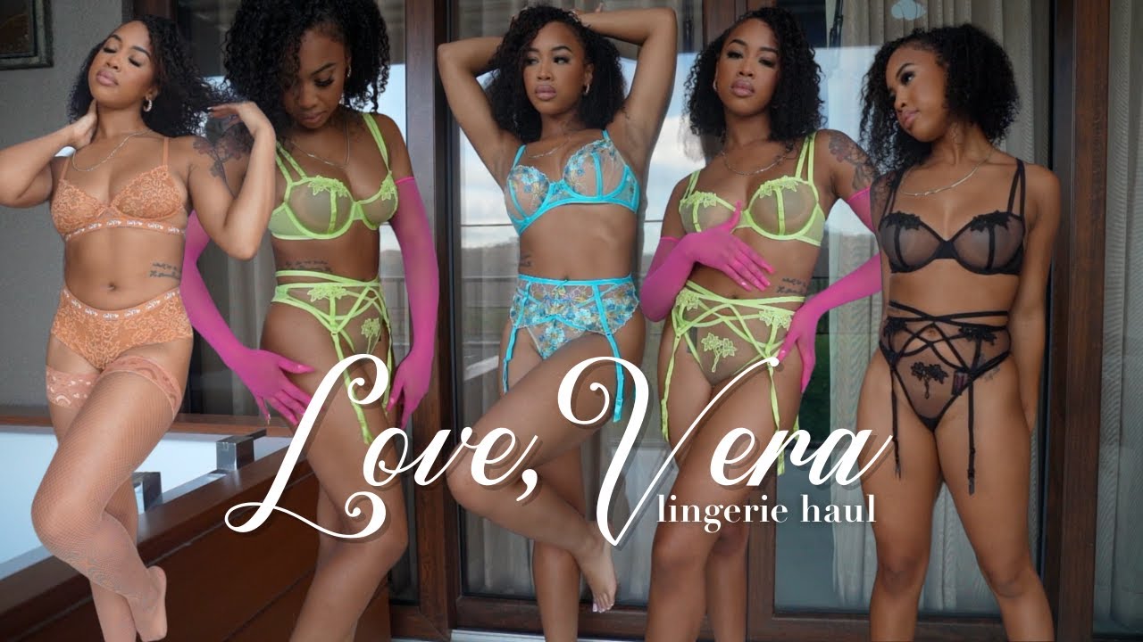 Love, Vera TRY ON HAUL | Black Owned Lingerie