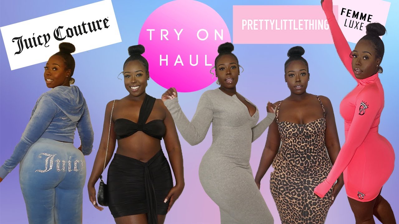 neW huge autumn try on haul | prettylıttlethıng - femme luXe - juıcy couture