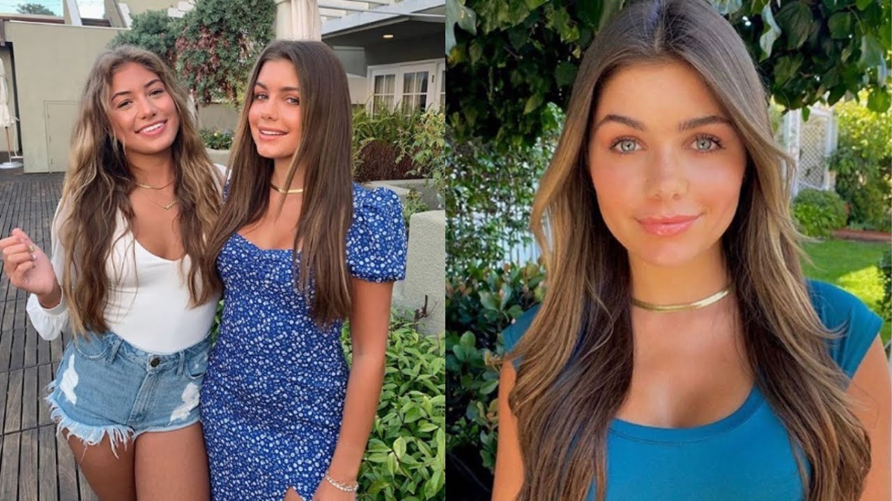 Bachelor star Hannah Ann Sluss Stuns In A Blue Dress While Celebrating With Her Little Sister.