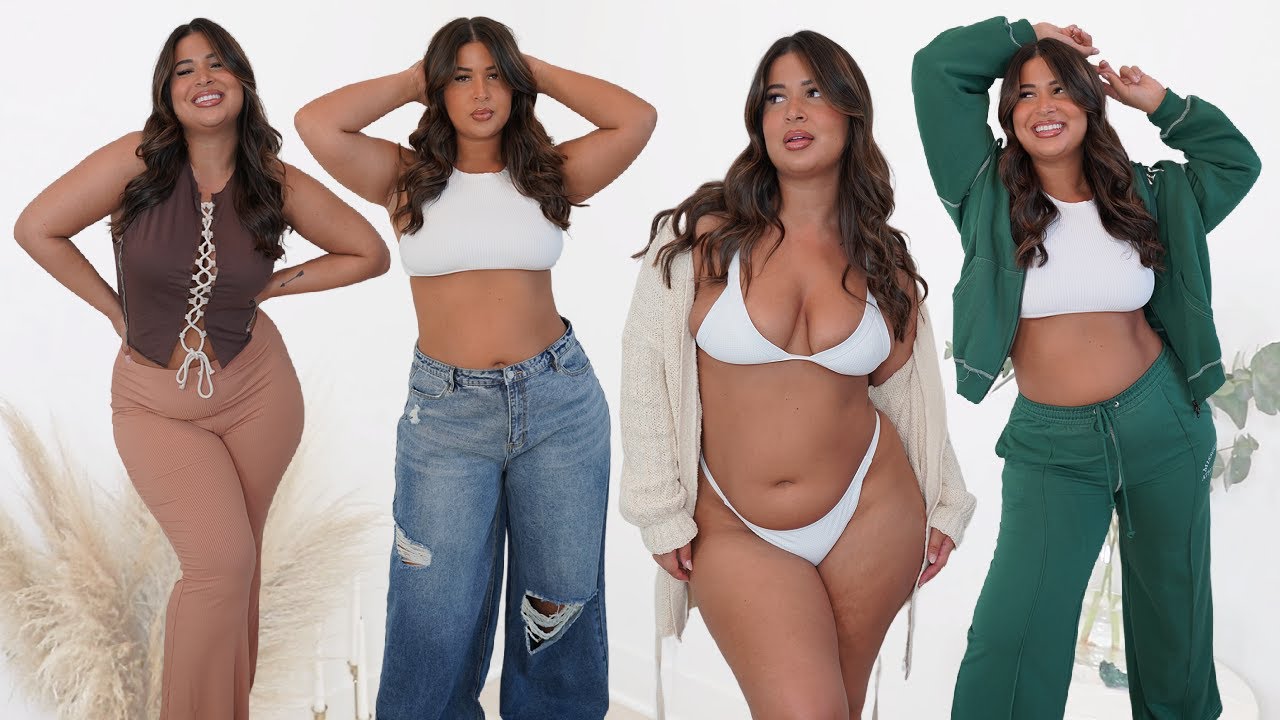 upgrading my wardrobe! Huge Trendy Spring MISSGUIDED Try On Haul! *Curvy + Plus Size*