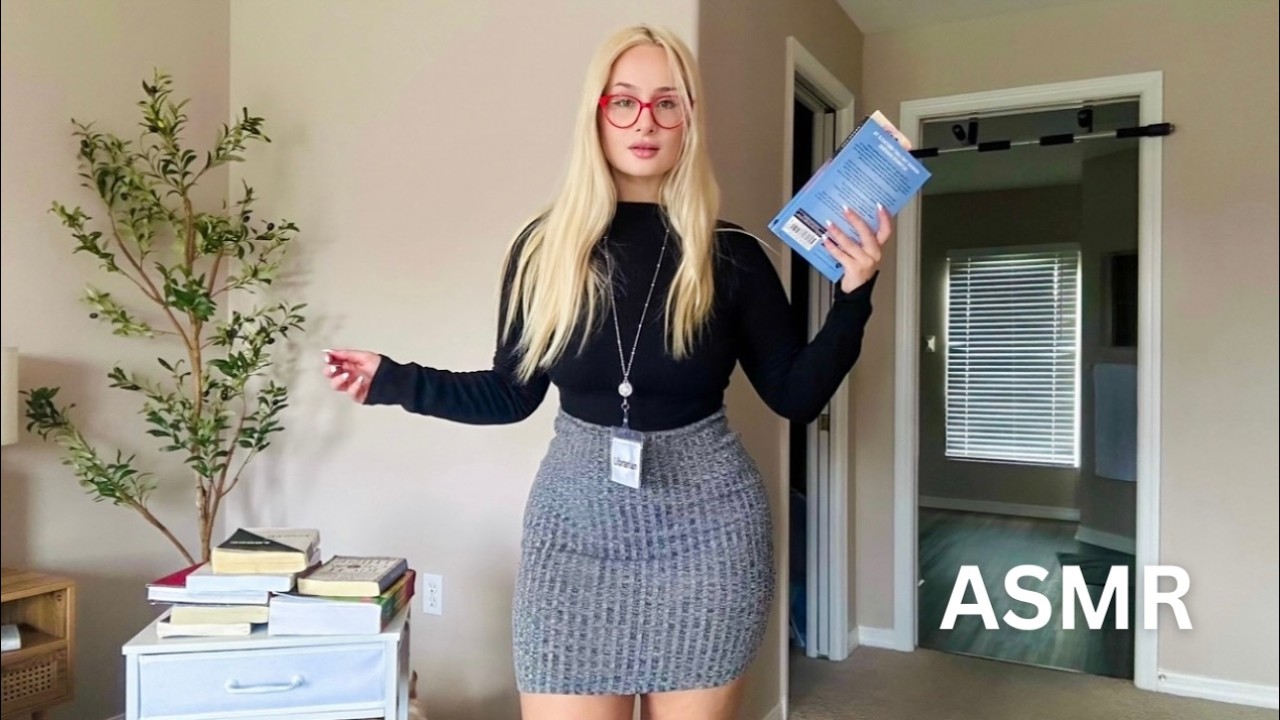 Full Body Massage at the Library *Stop Studying So Hard* ASMR