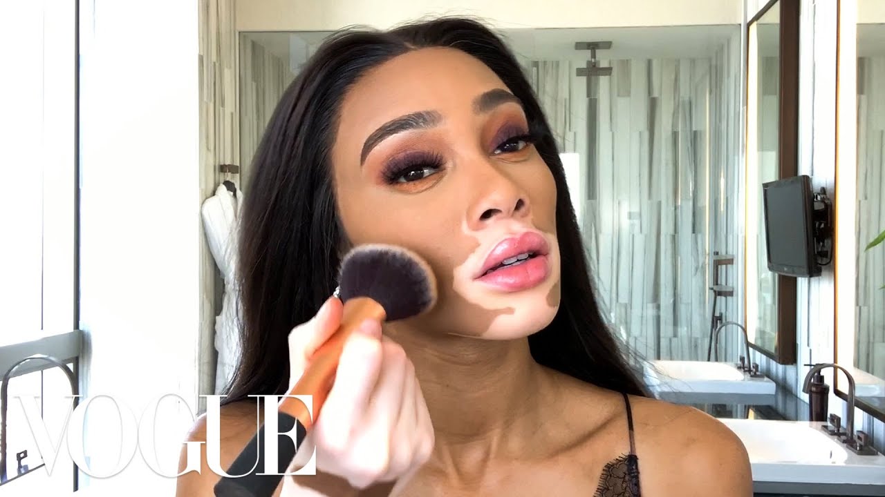 Winnie Harlow's Afterparty Beauty Look.