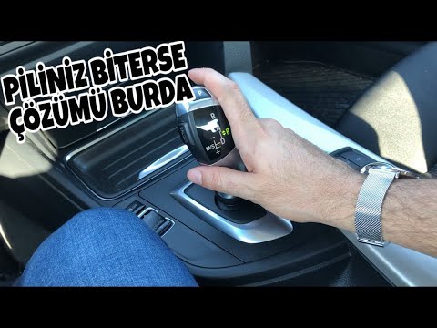 BMW 3.20i ED Pili Biten Anahtarla Aracı Çalıştırmak
