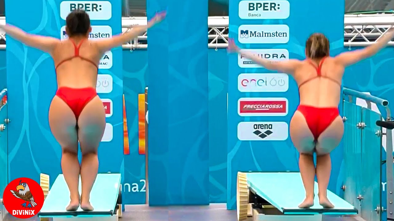 Womens Diving Synchro ❤️ Best moments 3m Springboard #7 - Women's diving competition. Girls diving