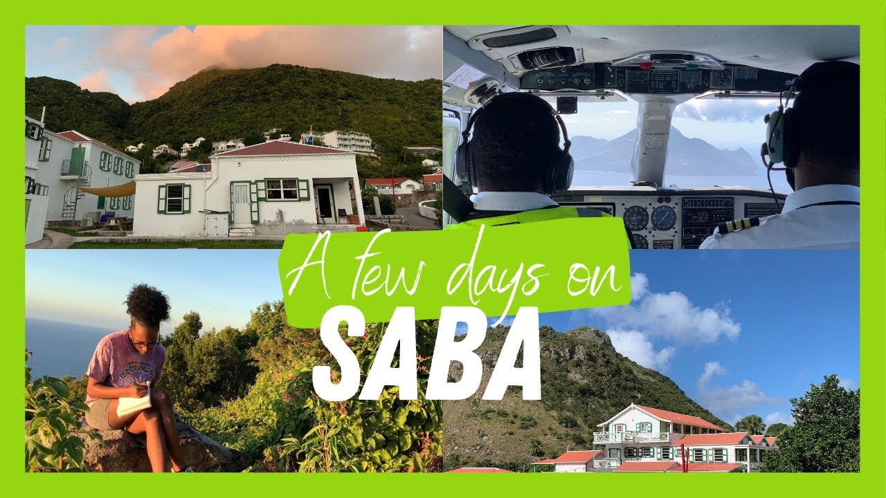 vlog: A FEW DAYS ON SABA????✈️