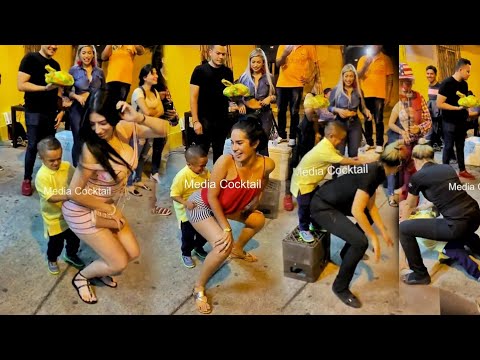 Hot sexy dance | hot ladies Street dance | sexy comedy street dance in public with the short guy