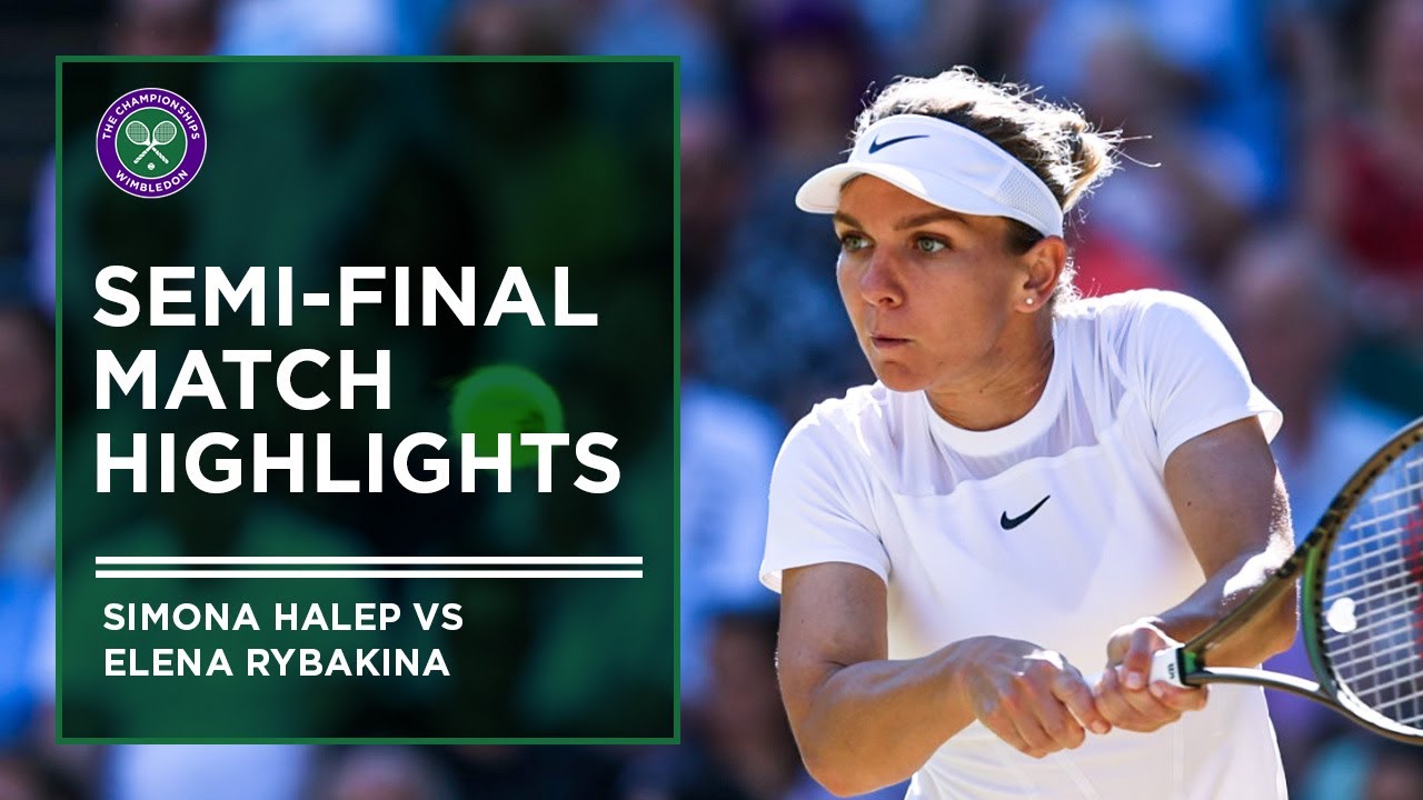 Elena Rybakina vs Simona Halep | Match Highlights | Wimbledon 2022