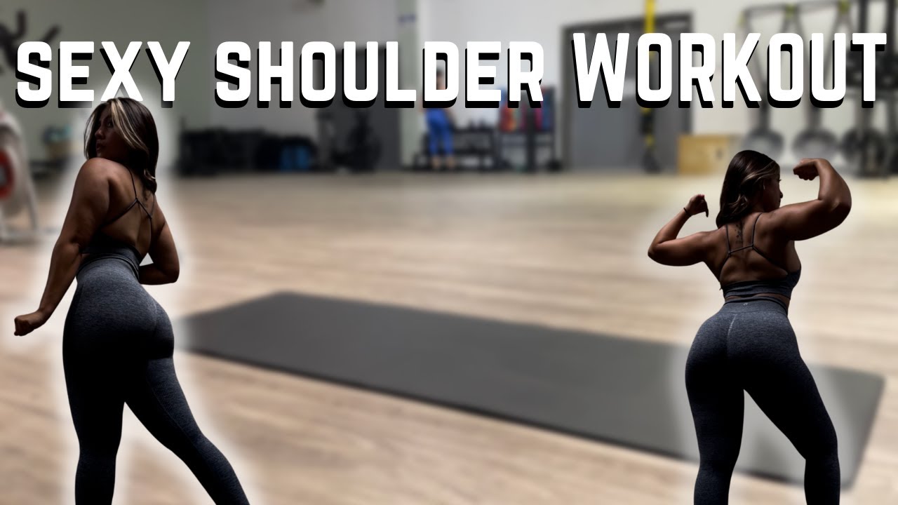 sexy sculptıng shoulders workout