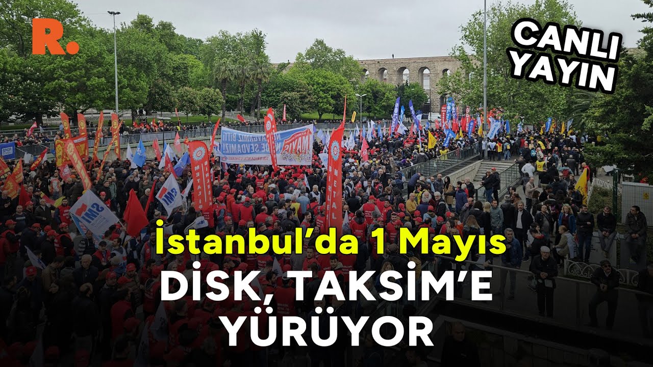 Saraçhane'den Taksim'e yürüyenlere polis müdahalesi | İstanbul'da 1 Mayıs... #CANLI