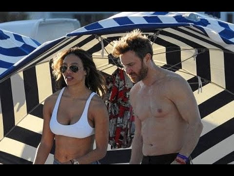 David Guetta and girlfriend Jessica Ledon party in Miami