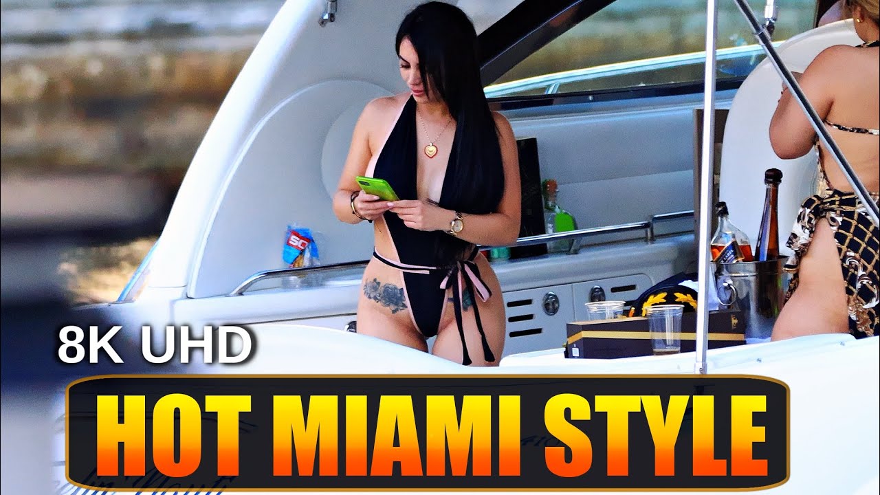 TOO MUCH TWERKING FOR ONE DAY !! MIAMI RIVER GETS WILD #18 !! 8K UHD