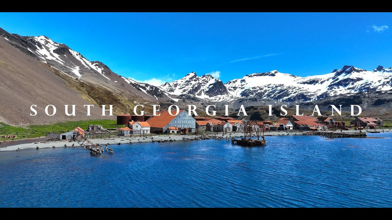 STROMNESS - THE SOUTH GEORGİA WHALİNG STATİON INİTİATİVE (4K DRONE FOOTAGE) – RED VİKİNG PRODUCTİONS