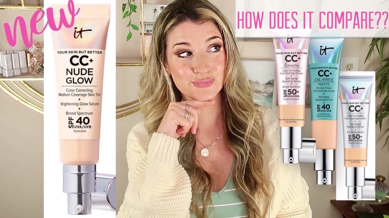 NEW IT COSMETICS NUDE GLOW CC CREAM REVIEW | IS IT BETTER THAN MY FAV?