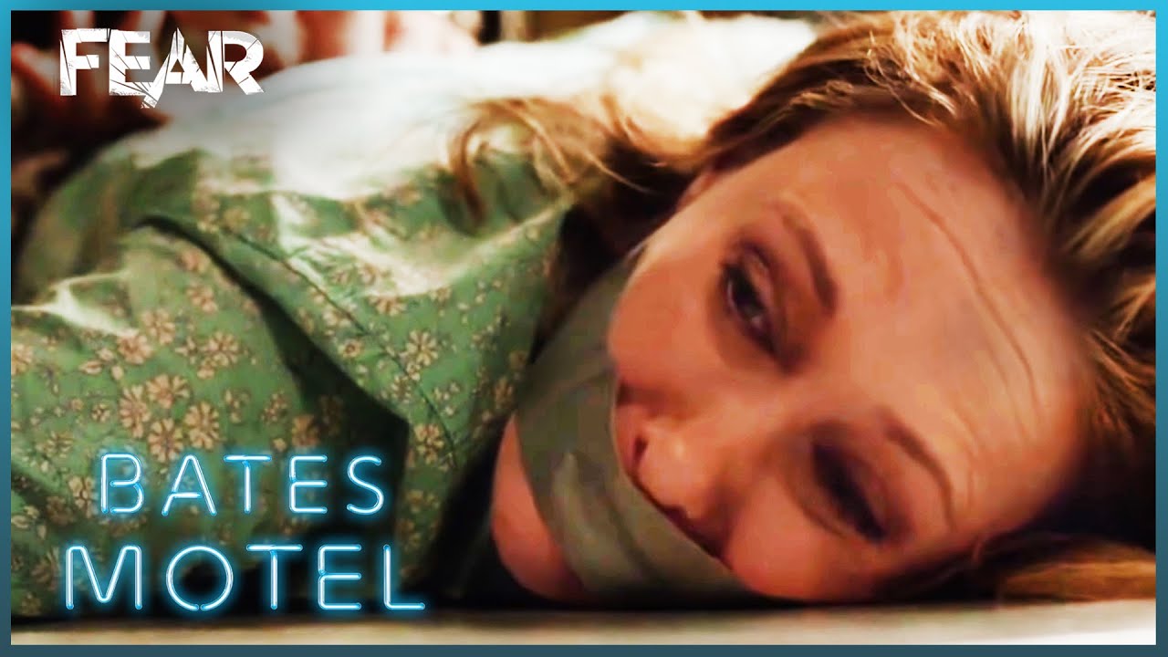 NORMA GETS ATTACKED IN HER HOME | BATES MOTEL | FEAR