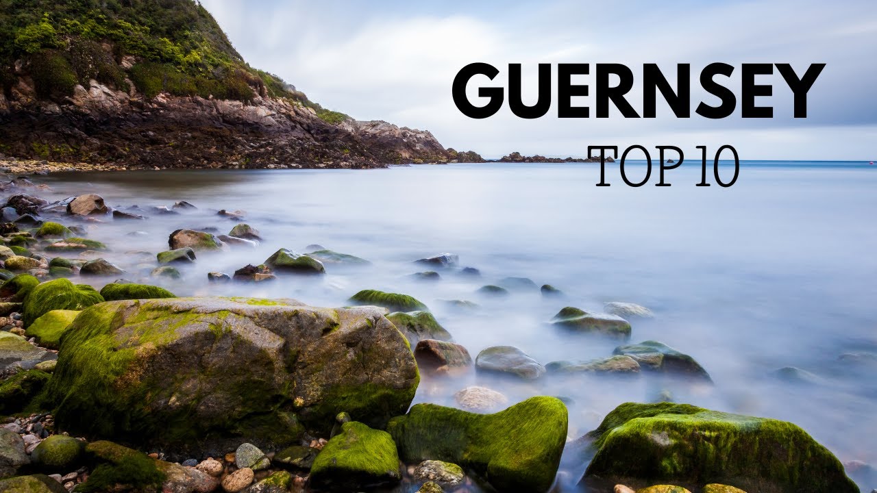 TOP 10 PLACES TO VİSİT İN GUERNSEY, CHANNEL ISLANDS - TRAVEL VİDEO 4K