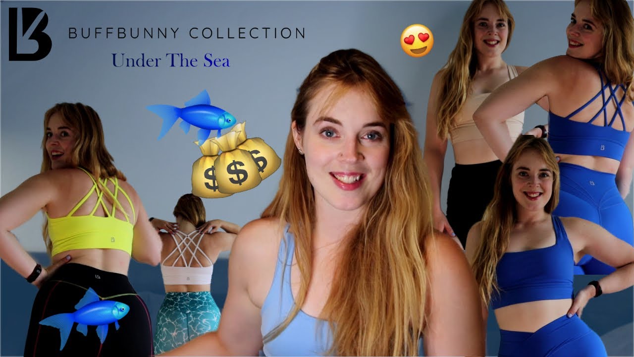 BUFFBUNNY COLLECTİON UNDER THE SEA - AN ACTİVEWEAR HAUL ADVENTURE - FT. THE BEST LEGGİNGS EVER?!