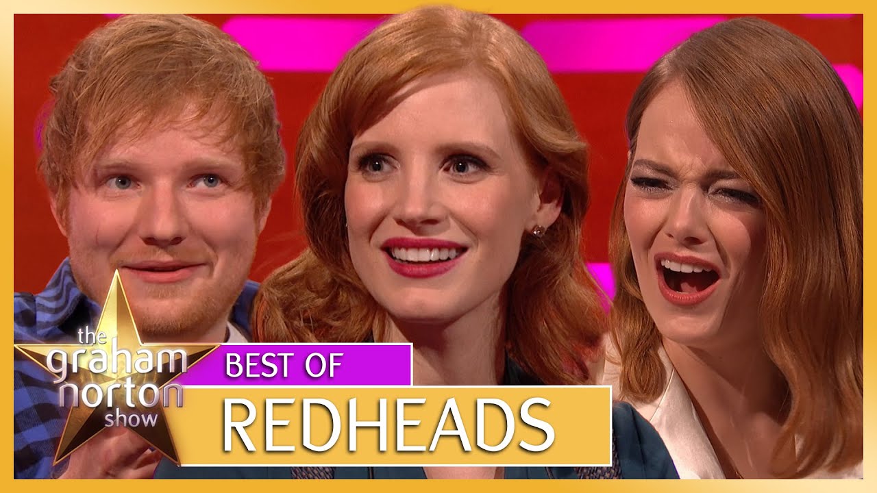 JESSİCA CHASTAİN’S GİNGER HAİR HATE! | ICONİC REDHEADS | THE GRAHAM NORTON SHOW