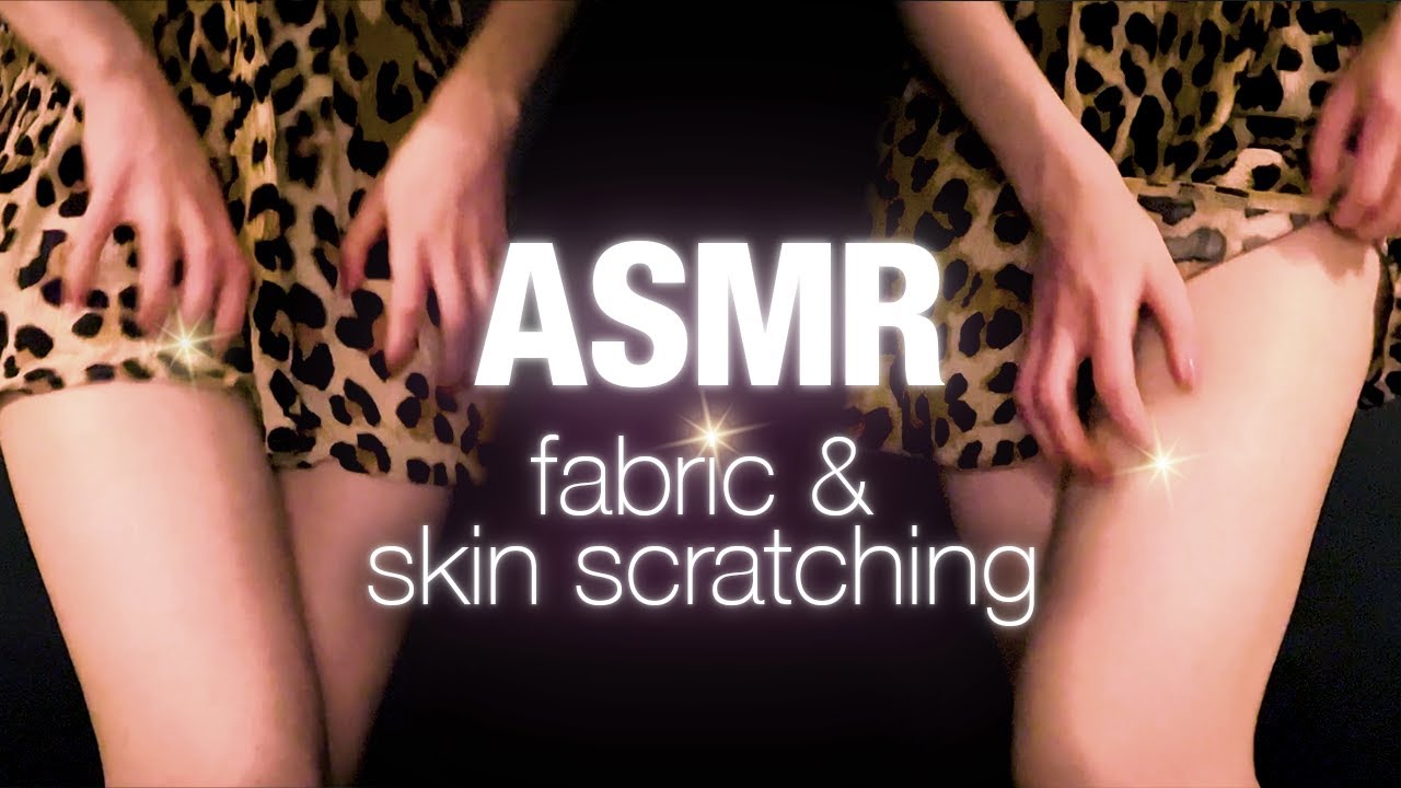 1 HOUR ASMR ⚡️ Fabric  Skin Scratching  Tapping Sounds!⚡️Hand Movements ✨ No talking!