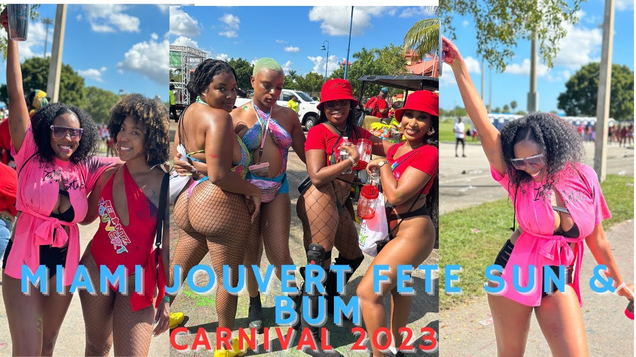 Miami Carnival Jouvert  2023 || Fete Sun And Woman: A spectacular array of Fetting & masquerading.