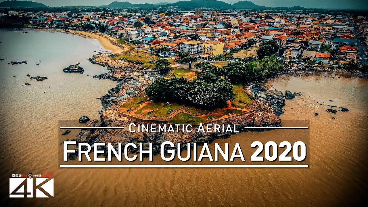  4K DRONE FOOTAGE FRENCH GUIANA  CAYENNE  SAİNT-LAURENT-DU-MARONİ  [DJI PHANTOM 4]