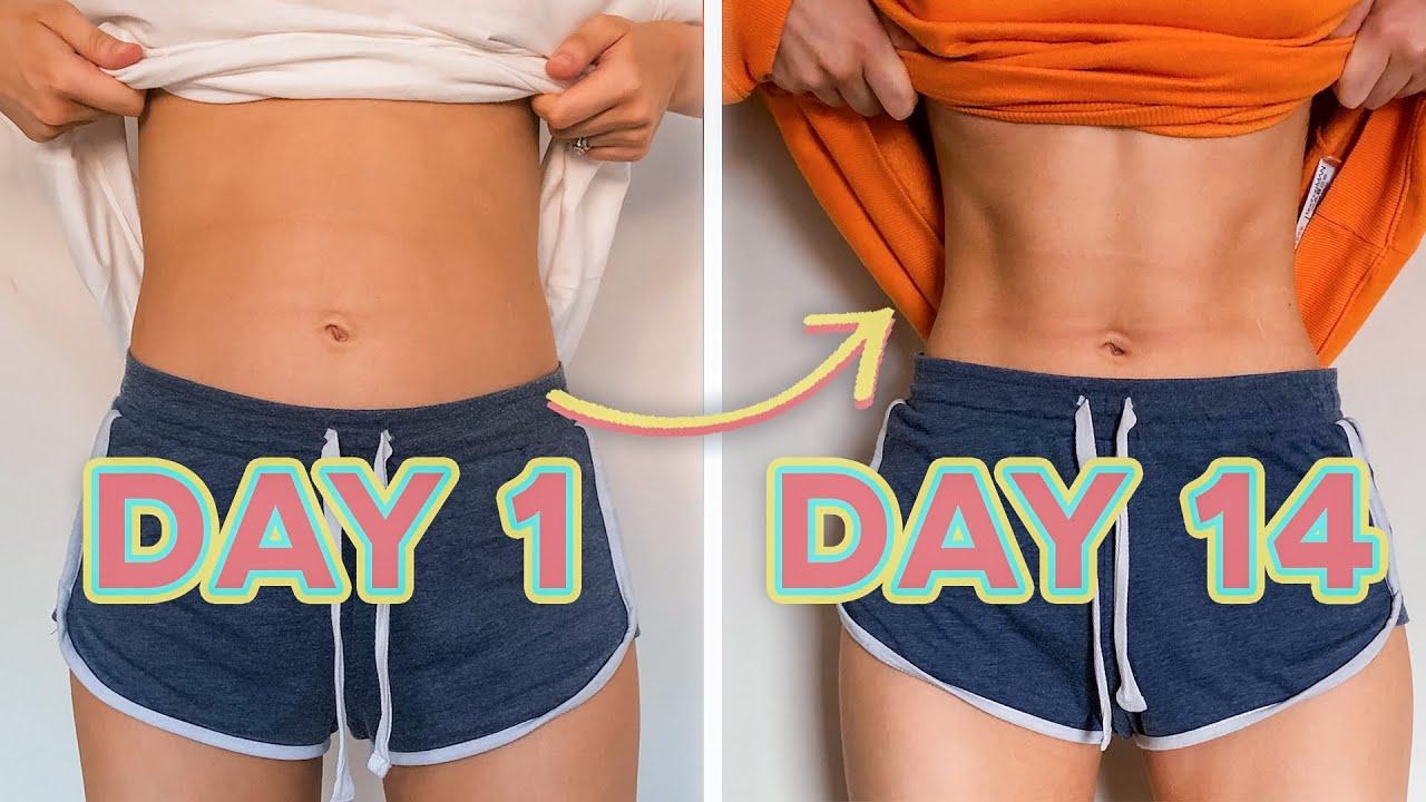 i tried CHLOE TING'S 2 week ab workout challenge | how to lose belly fat in 14 days!