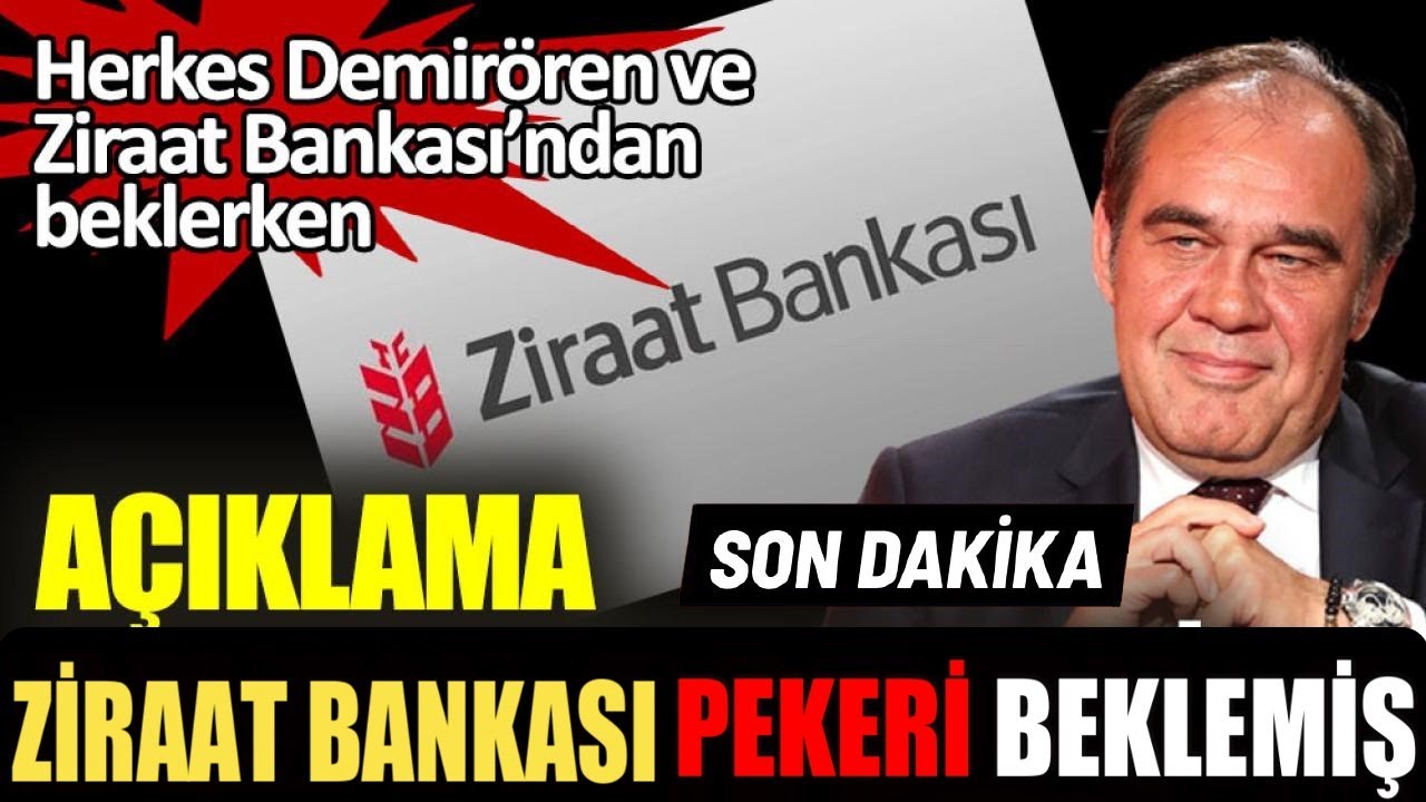 #SONDAKİKA ZİRAAT BANKASI SEDAT PEKER'İN İTİRAFINI BEKLEMİŞ | TÜM GERÇEKLER