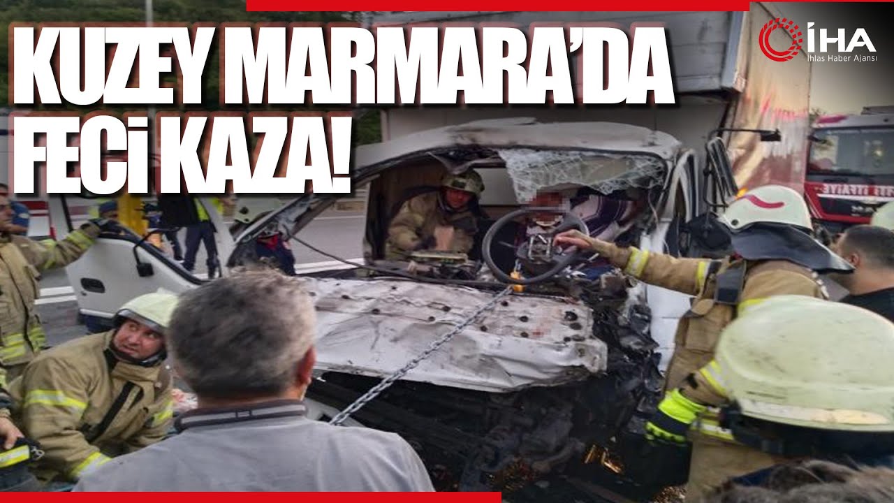 Kuzey Marmara Otoyolu'nda Zincirleme Kaza: 3 Yaralı