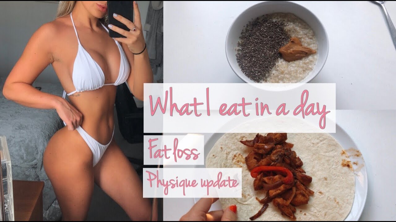 what ı eat ın a day | physique update | losing fat  retaining my glutes