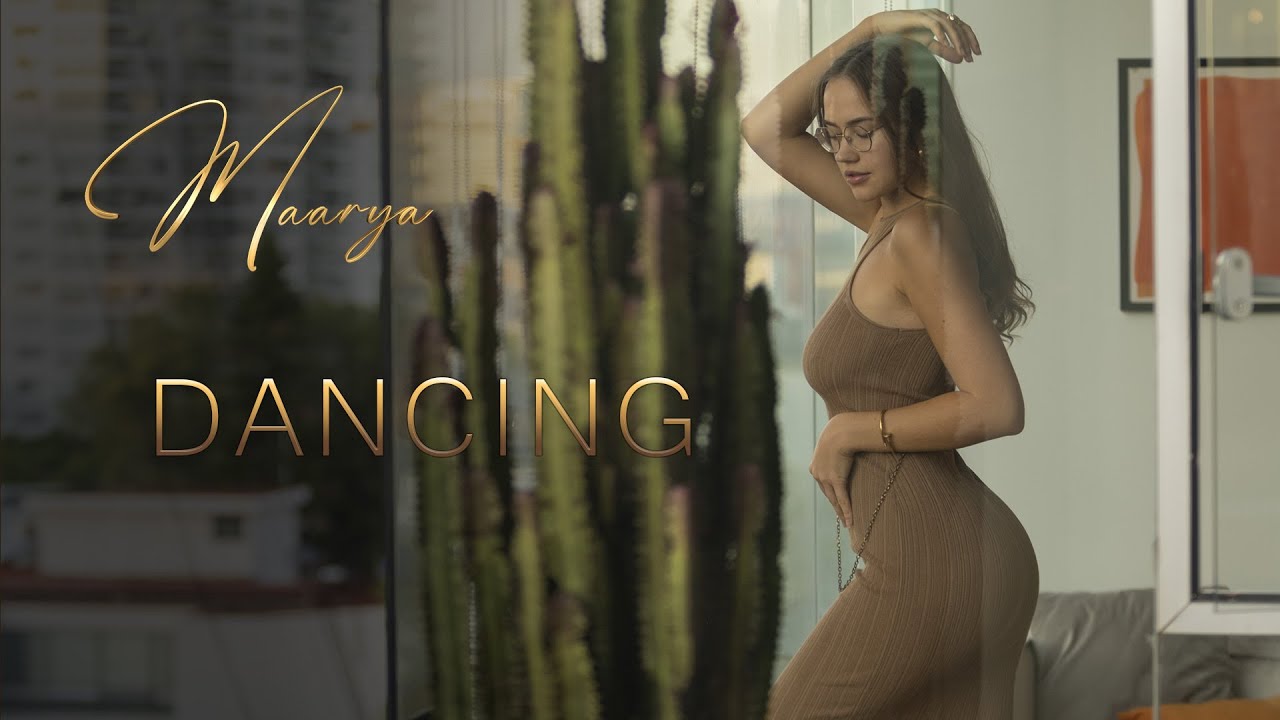 Dancing in a brown dress #Maarya #ModelFilm