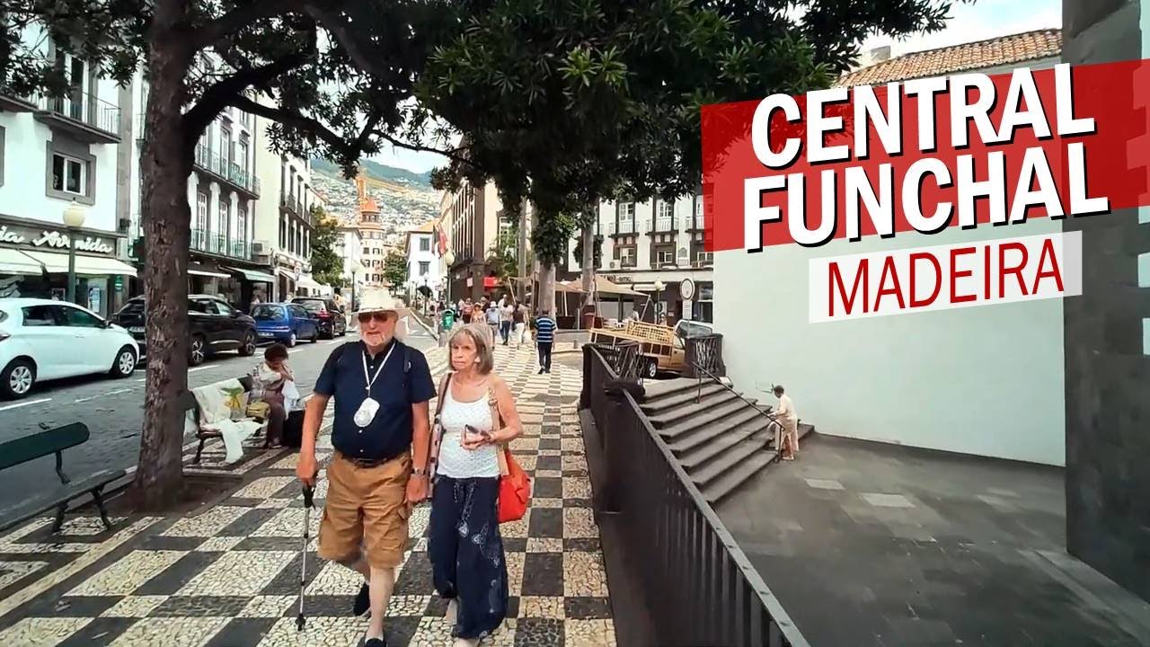 WALKİNG TOUR OF MADEİRA ISLAND'S CAPİTAL  CENTRAL FUNCHAL