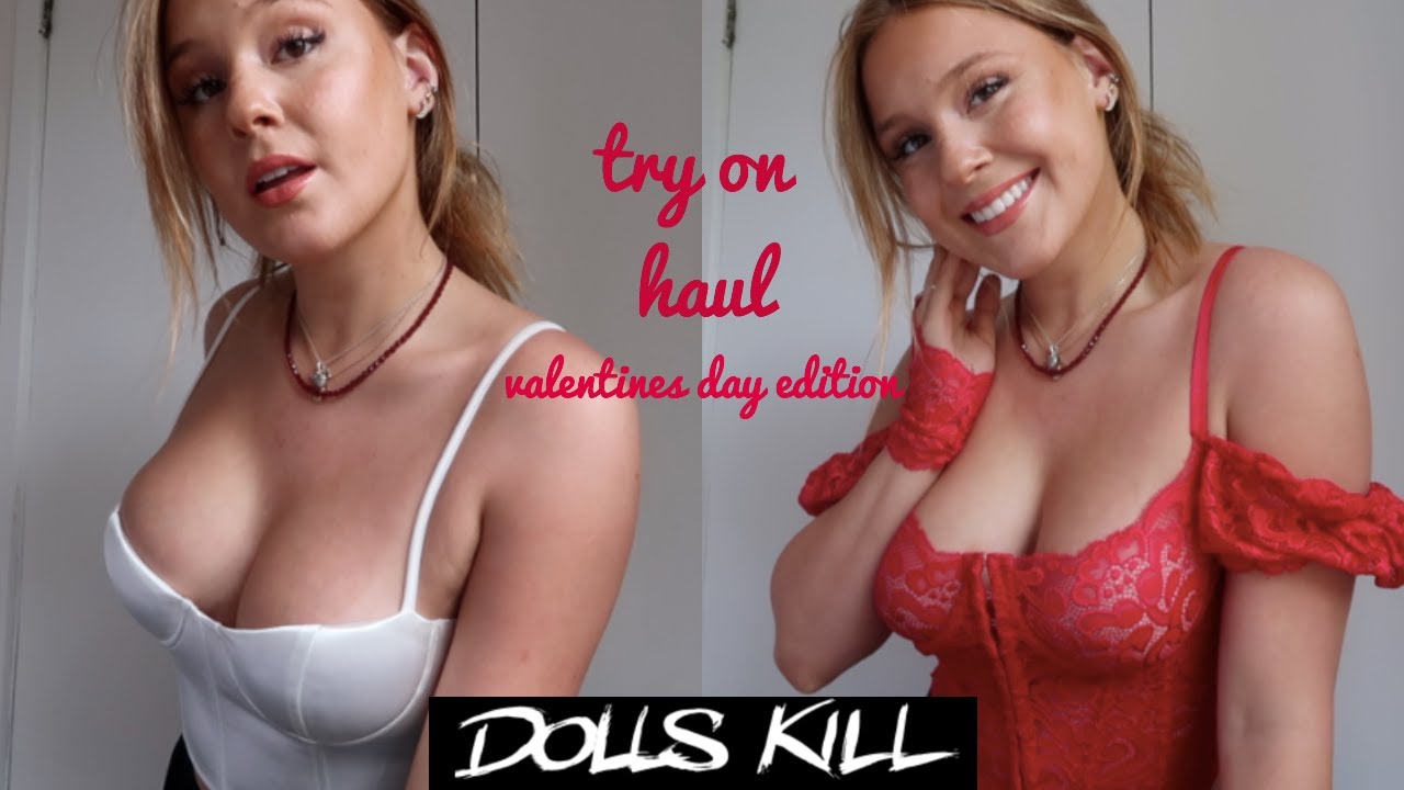 DOLLS KILL TRY ON HAUL | VALENTINES DAY EDITION