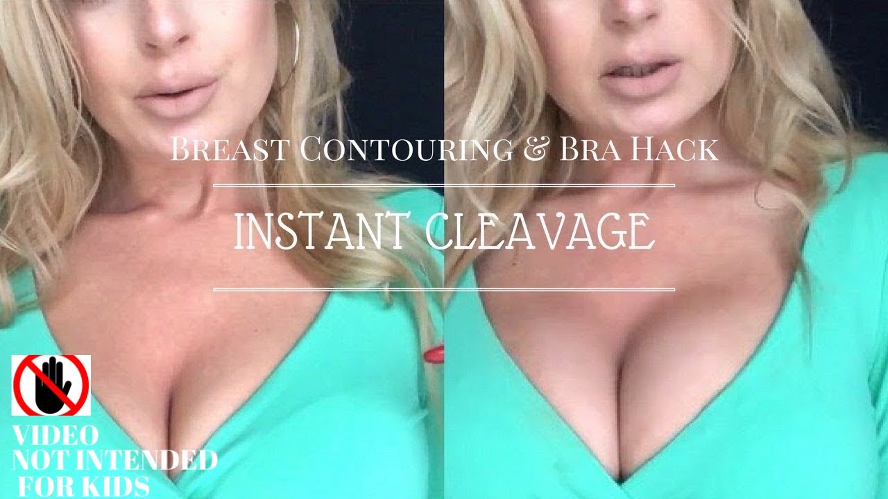Bra Hack  Breast Contouring for Instant Cleavage - Bigger Boobs  Breast Lift
