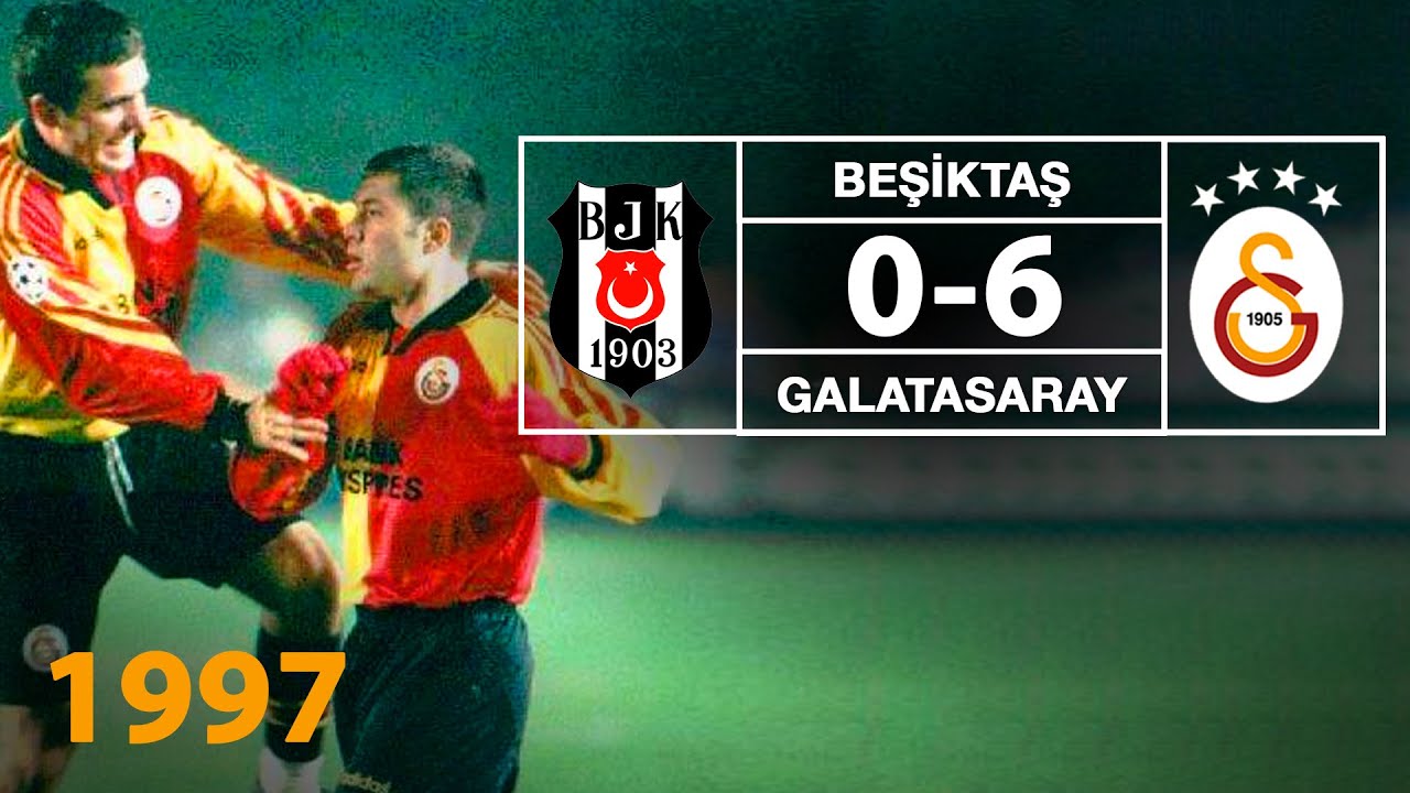 Nostalji Maçlar | Beşiktaş 0 - 6 Galatasaray ( 18.07.1997 )