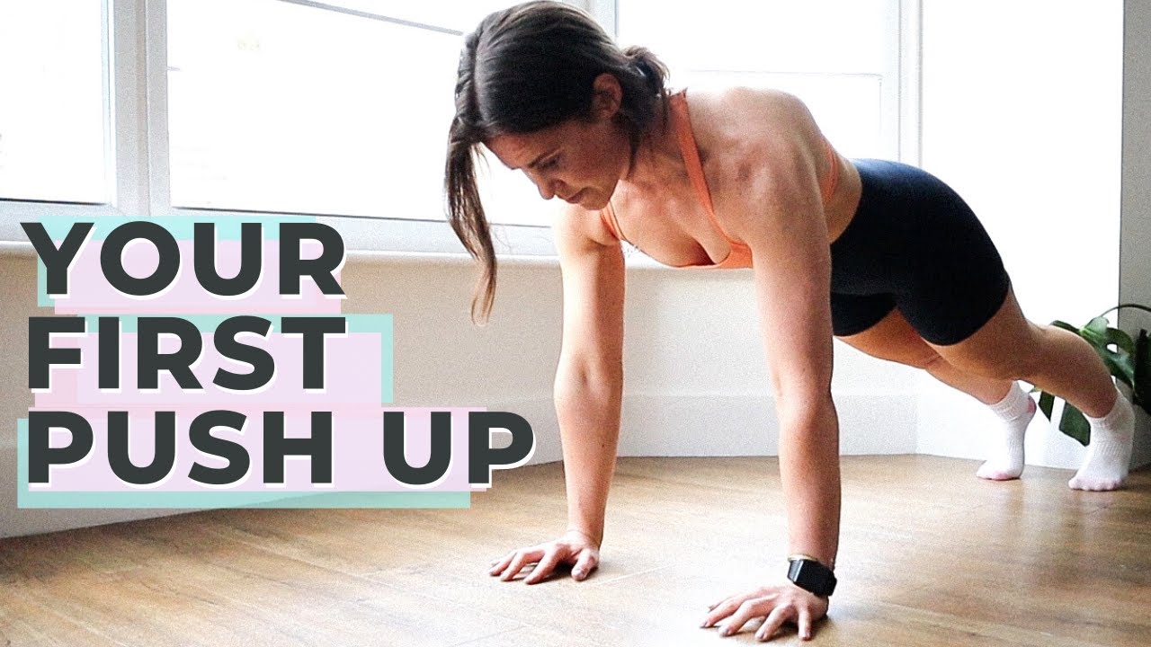 HOW TO GET YOUR FİRST PUSH UP - BEGİNNER CALİSTHENİCS AND MOTİVATİON - LUCY LİSMORE FİTNESS