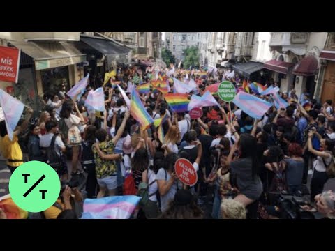 Turkish Police Launch Tear Gas at Istanbul LGBTQ Pride March
