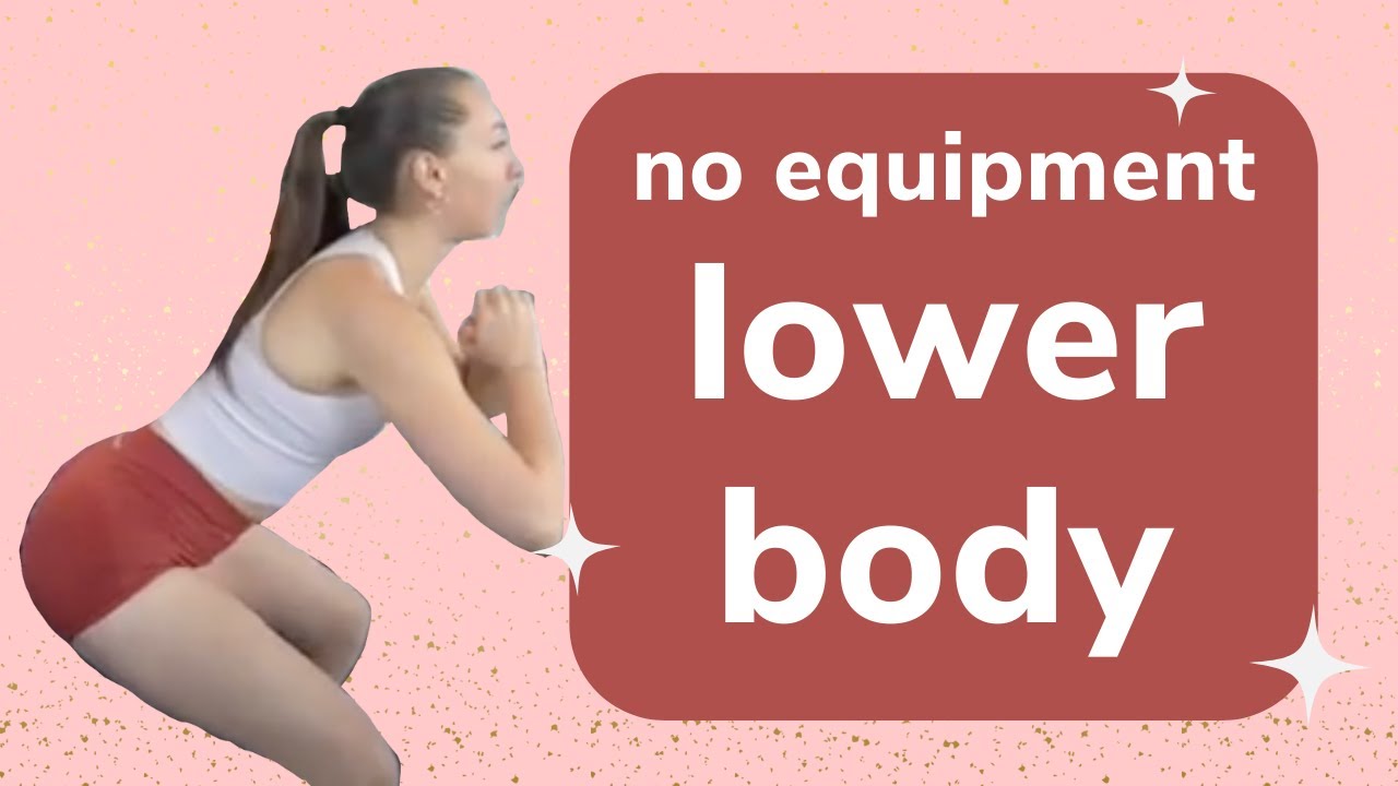LEG WORKOUT: No Equipment Body Weight 30 Minute Lower Body Burn