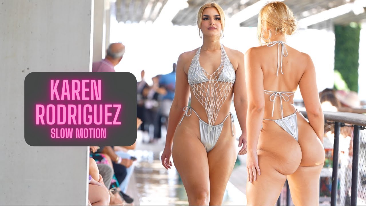 Karen Rodriguez in 4k Slow Motion | Hot Miami Styles 2023