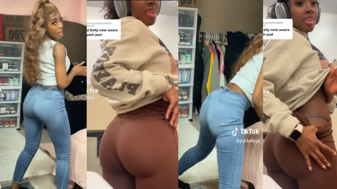 Kelly bhadie shows her pant And twerk her huge ass ????❤