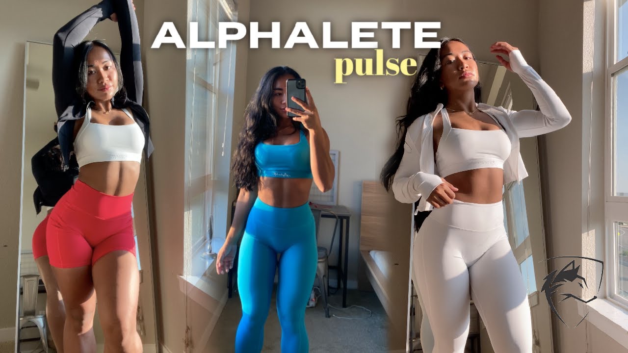 ALPHALETE PULSE COLLECTION TRY ON HAUL//Honest Review