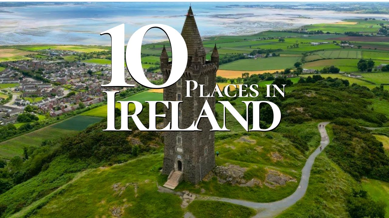10 MOST BEAUTİFUL PLACES TO VİSİT İN IRELAND 4K  | IRELAND TRAVEL GUİDE
