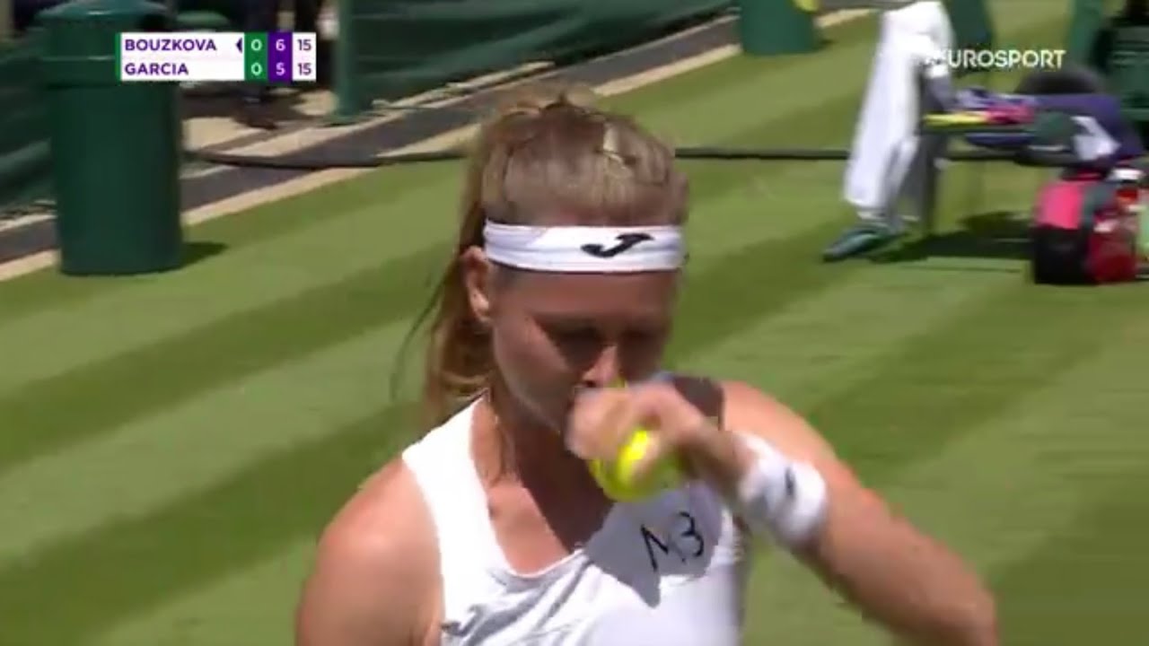 Caroline García vs Marie Bouzkova Wimbledon Quarterfinals Coverage